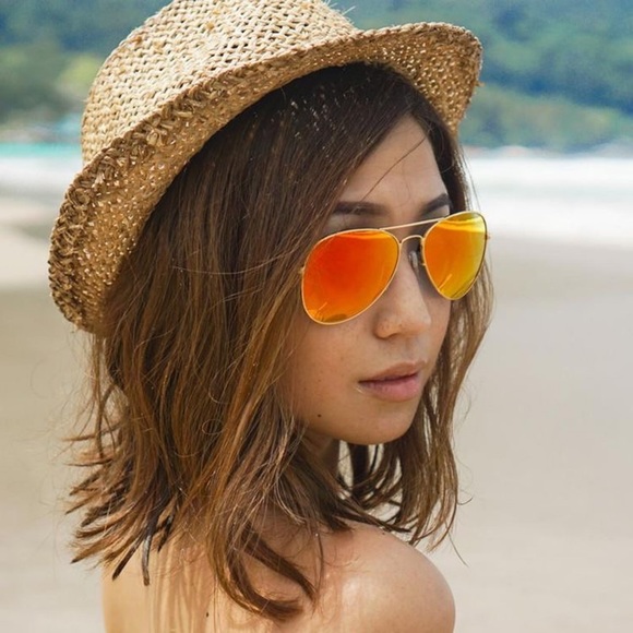 Accessories - 🔥 Mirrored Flame Lens Classic Aviator Sunglasses